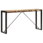 Table console 150x35x76 cm Bois de récupération massif – Image 8