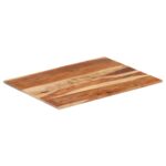 Dessus de table bois massif d'acacia 15-16 mm 60x80 cm – Image 5