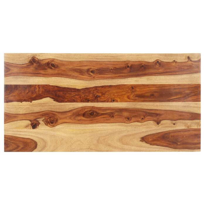 Dessus de table bois massif d'acacia 15-16 mm 60x120 cm – Image 1