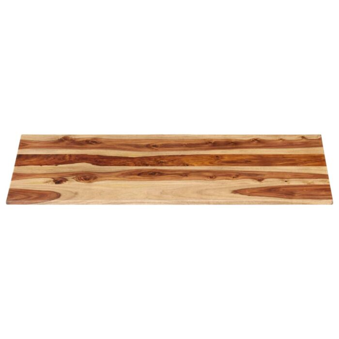 Dessus de table bois massif d'acacia 15-16 mm 60x120 cm – Image 2