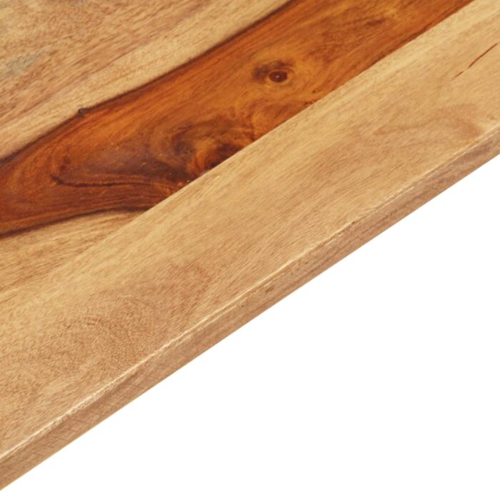 Dessus de table bois massif d'acacia 15-16 mm 60x120 cm – Image 4