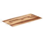 Dessus de table bois massif d'acacia 15-16 mm 60x120 cm – Image 5