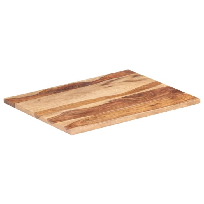 Dessus de table bois massif d'acacia 25-27 mm 60x90 cm – Image 6
