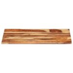 Dessus de table bois massif d'acacia 25-27 mm 60x100 cm – Image 2