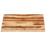Dessus de table bois massif d'acacia 25-27 mm 70x70 cm – Image 2