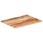 Dessus de table bois massif d'acacia 25-27 mm 70x90 cm – Image 6