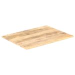 Dessus de table Bois de manguier solide 15-16 mm 90x70 cm – Image 2
