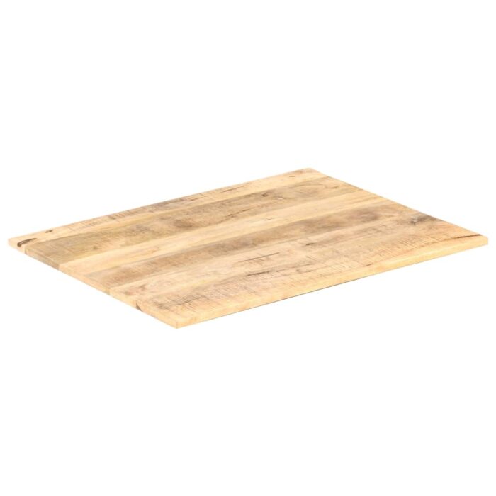 Dessus de table Bois de manguier solide 15-16 mm 90x70 cm – Image 2