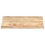 Dessus de table Bois de manguier solide 15-16 mm 90x70 cm – Image 3