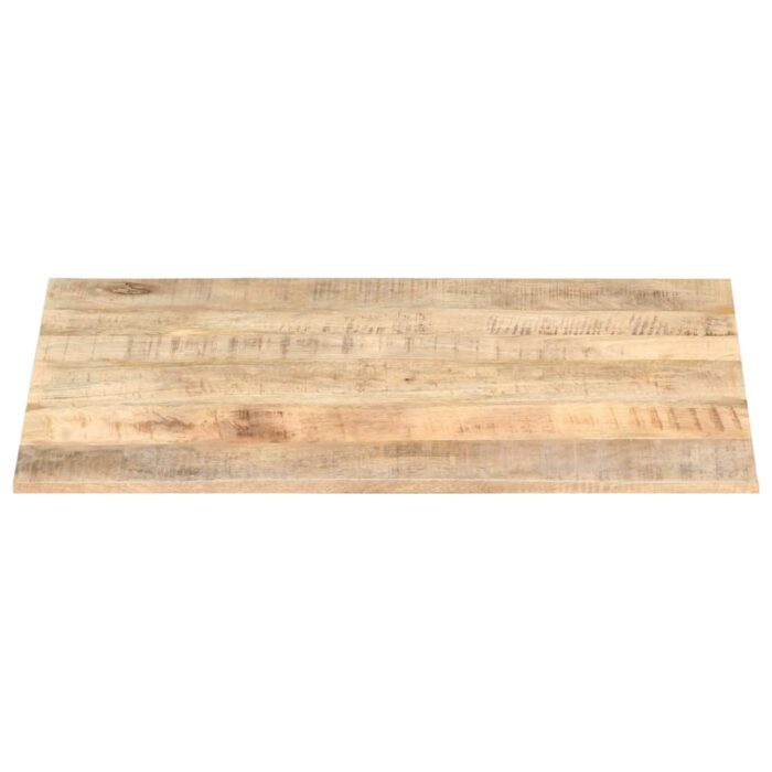 Dessus de table Bois de manguier solide 15-16 mm 90x70 cm – Image 3