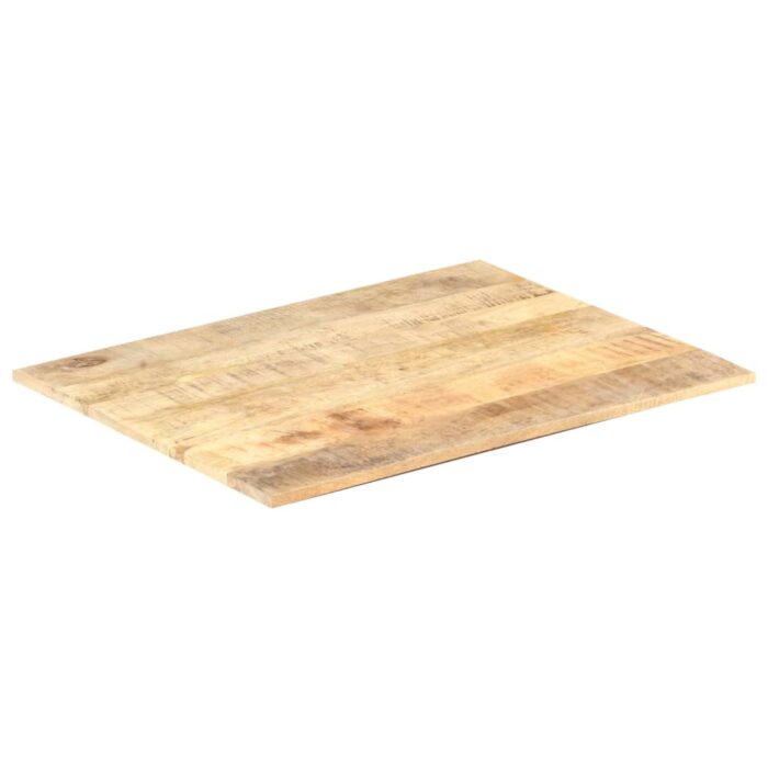 Dessus de table Bois de manguier solide 15-16 mm 90x70 cm – Image 6