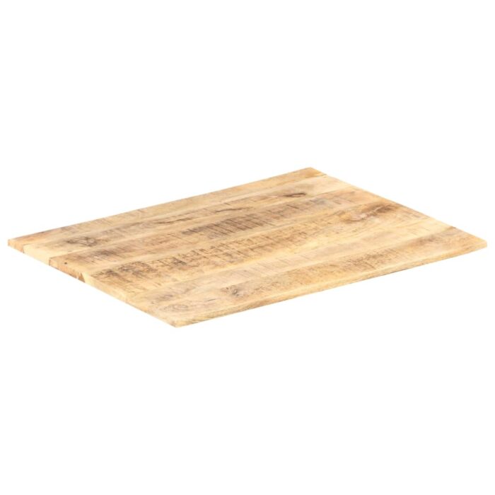 Dessus de table Bois de manguier solide 15-16 mm 90x70 cm – Image 8