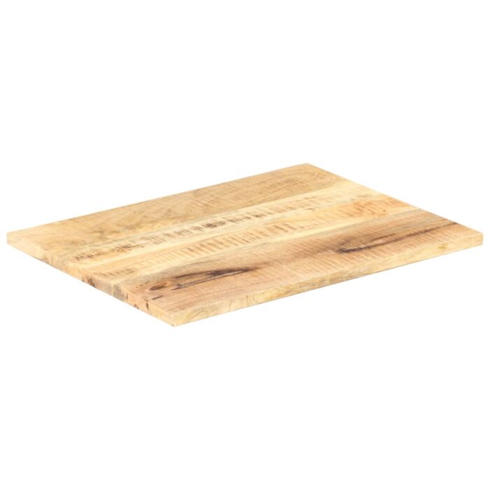 Dessus de table Bois de manguier solide 25-27 mm 70x60 cm – Image 2
