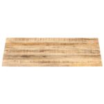 Dessus de table Bois de manguier solide 25-27 mm 90x60 cm – Image 3