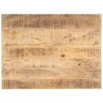 Dessus de table Bois de manguier solide 25-27 mm 90x70 cm
