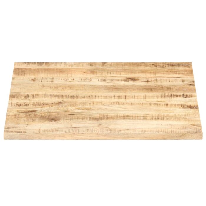 Dessus de table Bois de manguier solide 25-27 mm 80x80 cm – Image 3
