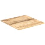 Dessus de table Bois de manguier solide 25-27 mm 80x80 cm – Image 6