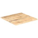 Dessus de table Bois de manguier solide 25-27 mm 80x80 cm – Image 7