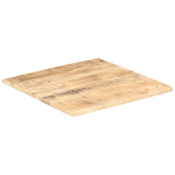 Dessus de table Bois de manguier solide 25-27 mm 80x80 cm – Image 7