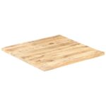 Dessus de table Bois de manguier solide 25-27 mm 80x80 cm – Image 8