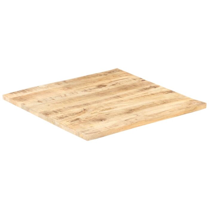 Dessus de table Bois de manguier solide 25-27 mm 80x80 cm – Image 8