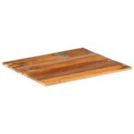 Dessus de table rectangulaire 60x70 cm 15-16 mm Bois récupéré – Image 10