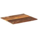 Dessus de table rectangulaire 60x70 cm 15-16 mm Bois récupéré – Image 11