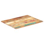 Dessus de table rectangulaire 60x80 cm 15-16 mm Bois récupéré – Image 8