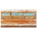 Dessus de table rectangulaire 60x100 cm 15-16 mm Bois récupéré – Image 2