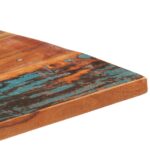 Dessus de table rectangulaire 60x100 cm 25-27 mm Bois récupéré – Image 3