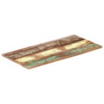 Dessus de table rectangulaire 60x100 cm 25-27 mm Bois récupéré – Image 7
