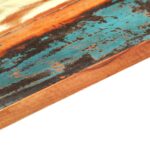 Dessus de table rectangulaire 70x80 cm 25-27 mm Bois récupéré – Image 4