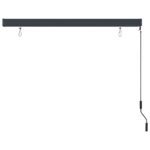 Store roulant d'extérieur 160x250 cm Orange et marron – Image 4