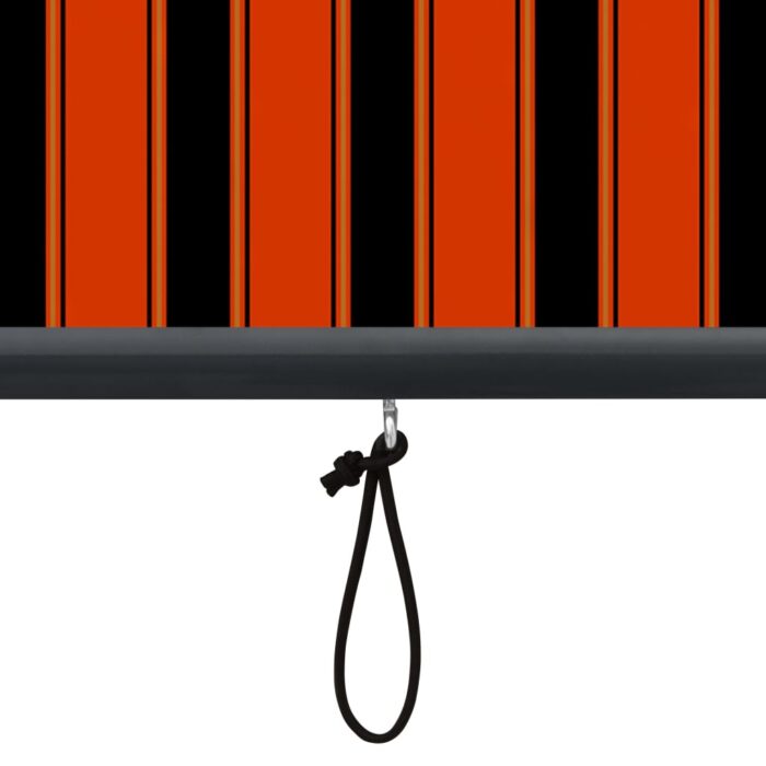 Store roulant d'extérieur 160x250 cm Orange et marron – Image 6