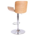 Tabouret de bar Crème Similicuir – Image 3