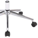 Chaise pivotante à manger Blanc Similicuir – Image 6