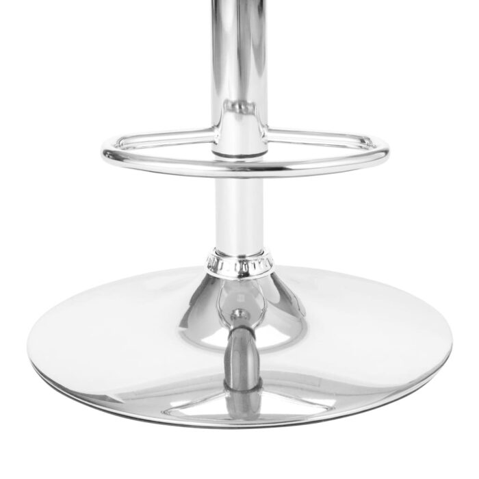 Tabouret de bar Blanc Similicuir – Image 5