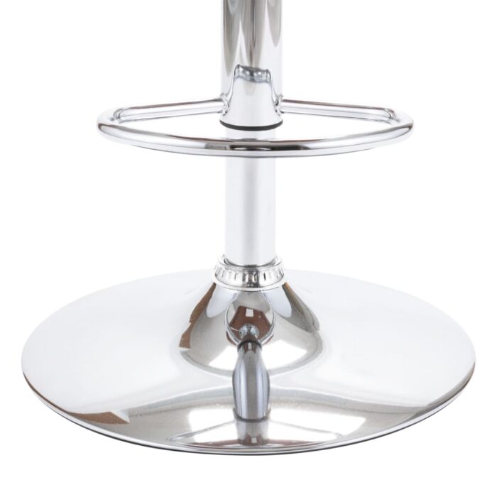 Tabouret de bar Contreplaqué et tissu gris – Image 5