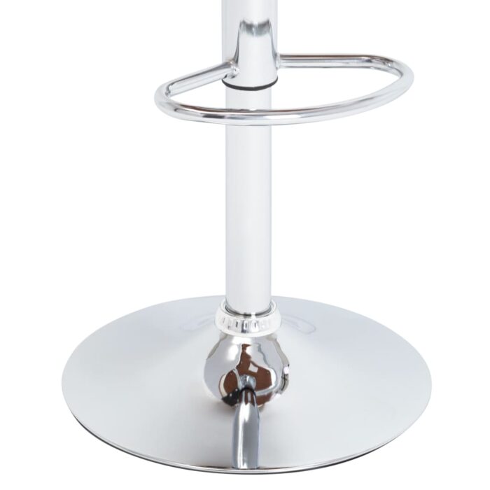 Tabouret de bar Blanc Similicuir – Image 5