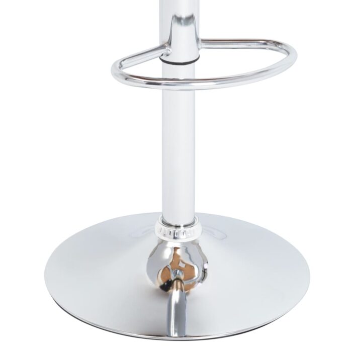 Tabouret de bar Crème Similicuir – Image 5