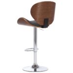 Tabouret de bar Gris Tissu – Image 2