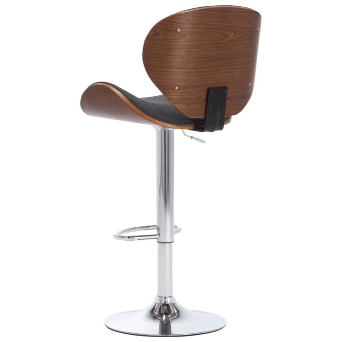 Tabouret de bar Gris Tissu – Image 2