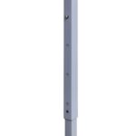 Tente de réception pliable avec 2 parois 3x3 m Acier Blanc – Image 3