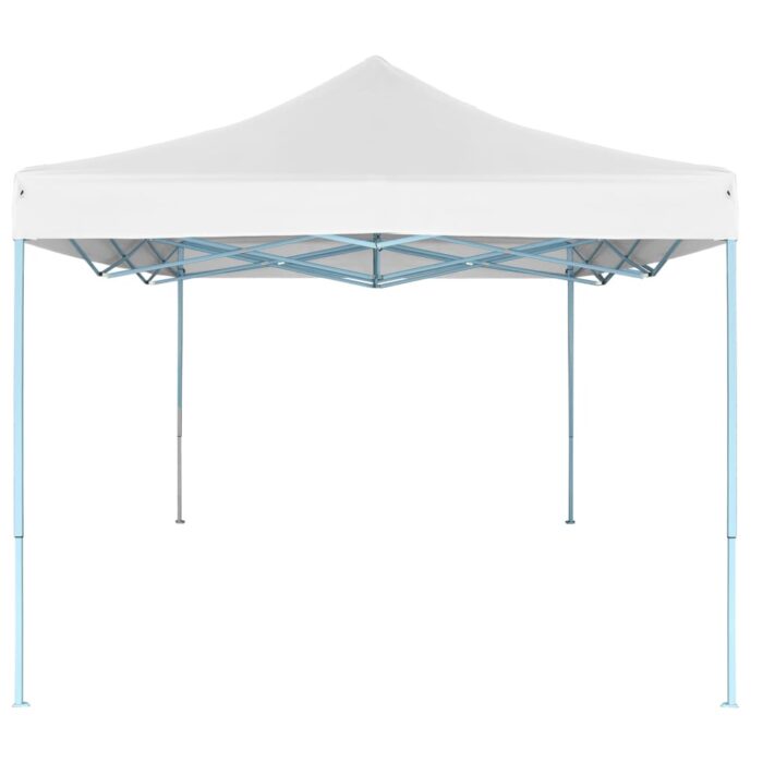 Tente de réception pliable 3x4,5 m Blanc – Image 2