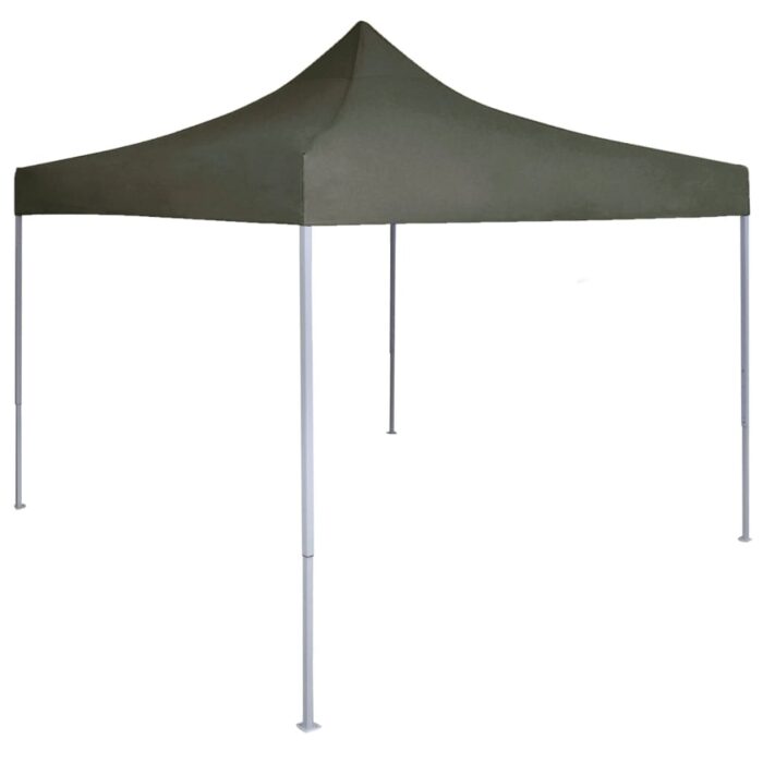 Tente réception pliable professionnelle 2x2 m Acier Anthracite – Image 1