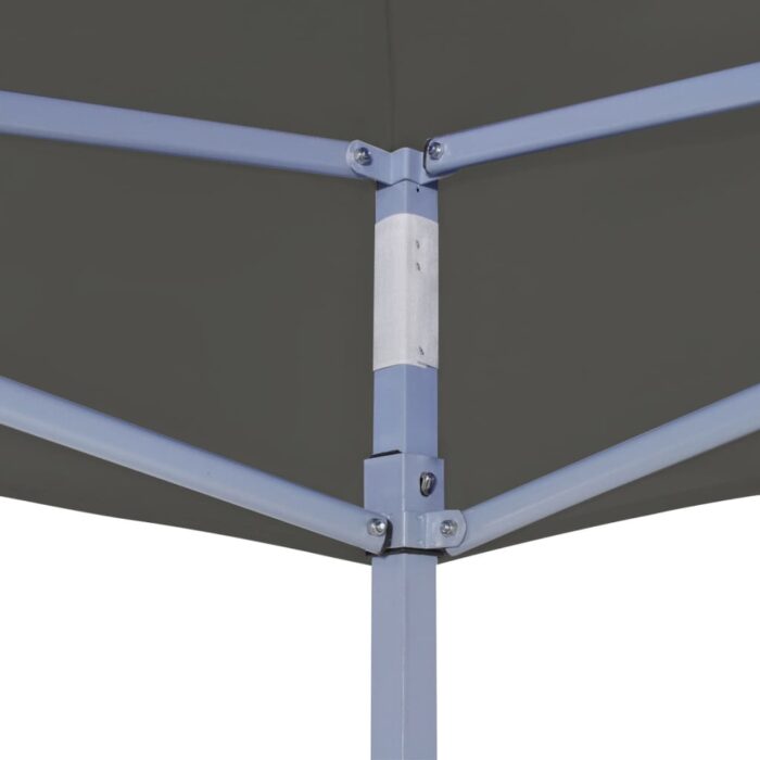 Tente réception pliable professionnelle 2x2 m Acier Anthracite – Image 2