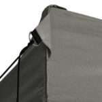 Tente de réception pliable avec 4 parois 3x4 m Acier Anthracite – Image 5