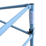 Tente de réception pliable avec 4 parois 3x4 m Acier Anthracite – Image 6