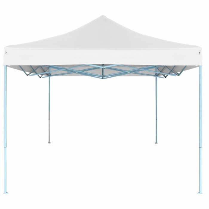 Tente de réception pliable professionnelle 3x4 m Acier Blanc – Image 2