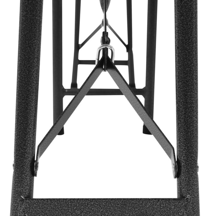 Bancs de jardin pliables lot de 2 180 cm PEHD Noir – Image 6